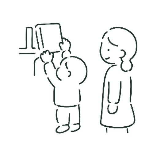 ほんをしまう