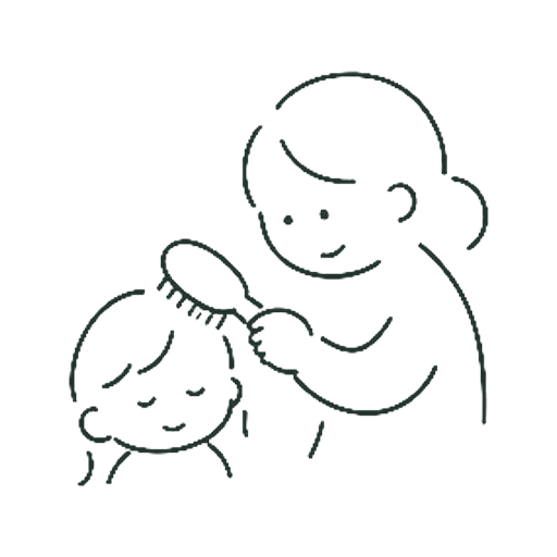 かみをとかす