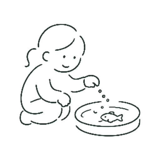 さかなにあげる