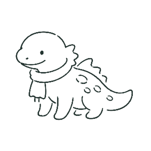 マフラーきょうりゅう