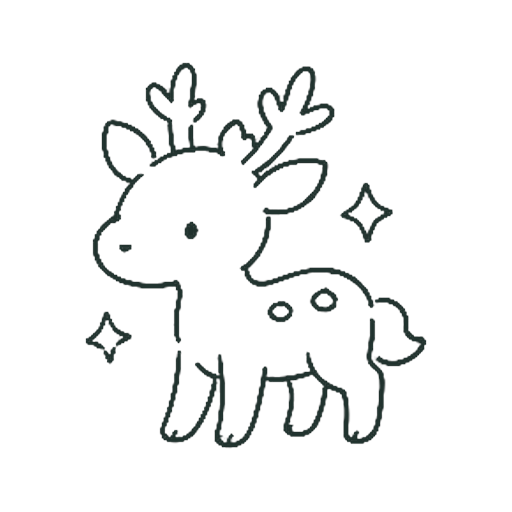 きらめくじか