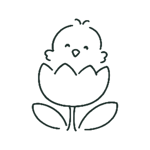 チューリップひよこ