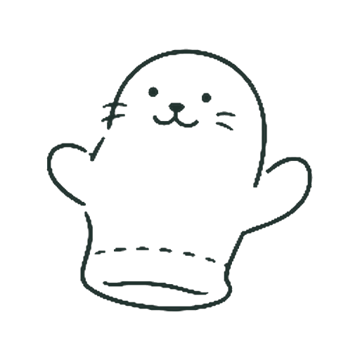あざらしミトン