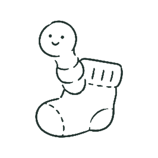 くつしたいもむし