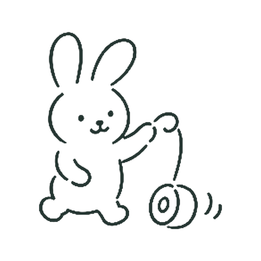 ヨーヨーうさぎ