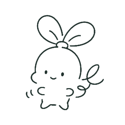 リボンうさぎ