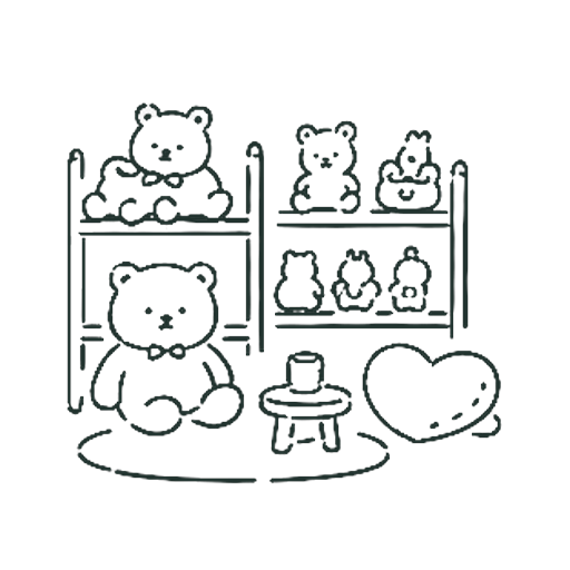 ぬいぐるみコーナー