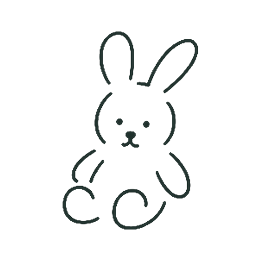 うさぎのぬいぐるみ