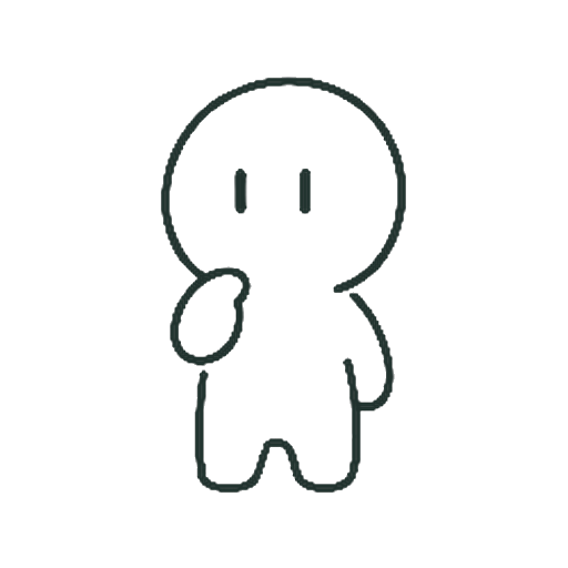 考える